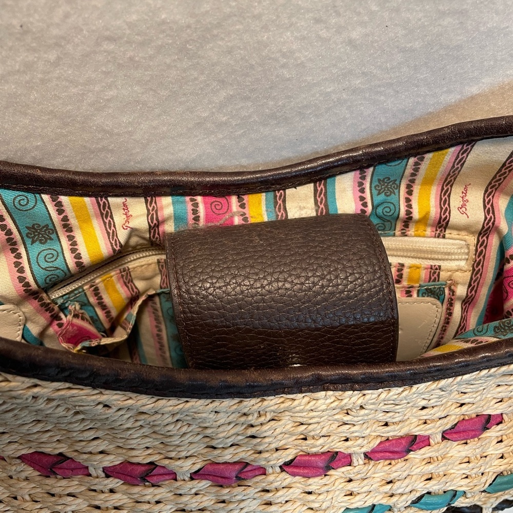 Brighton Woven Straw Shoulder bag - Picture 7 of 10
